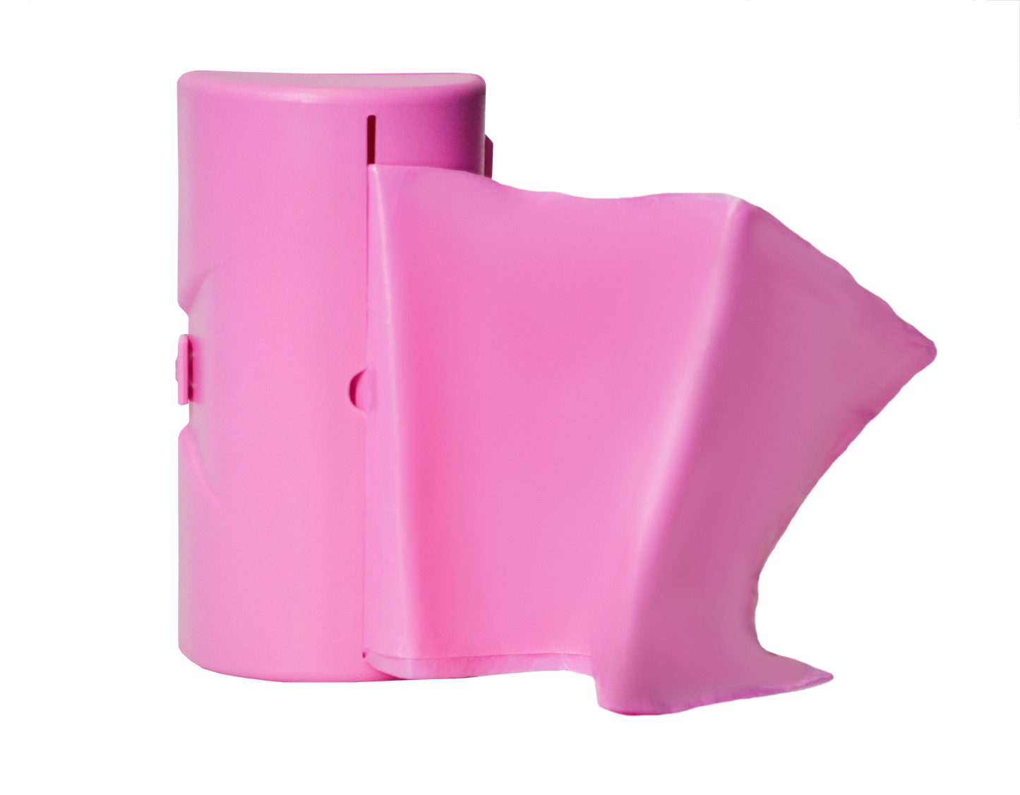 Kit Bolsas P/residuos Rosa+soporte, Caja: 16 Kits X 30 bolsas cada rollo. Medida: 50x62 centimetros.