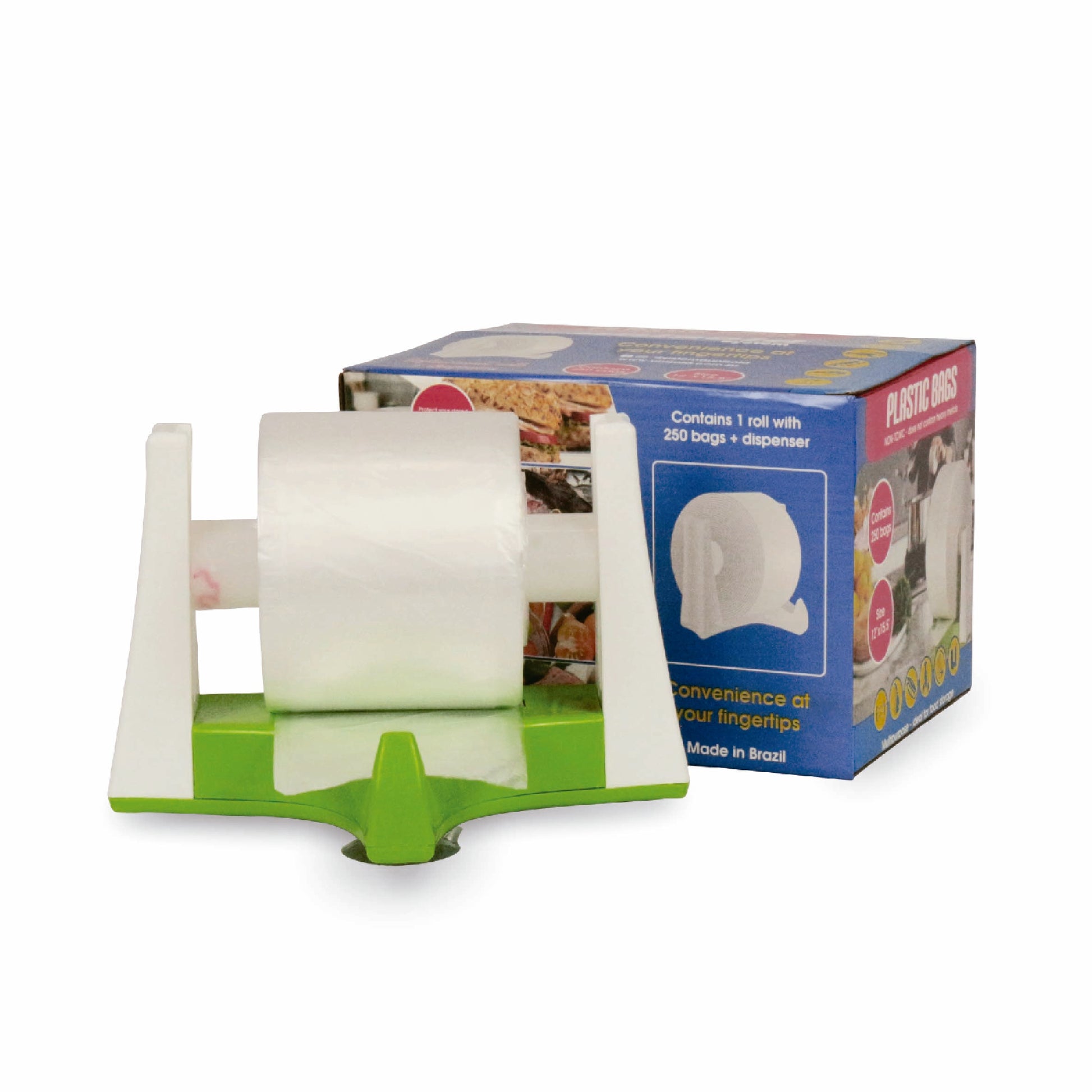 Rollo de bolsas transparentes para alimentos