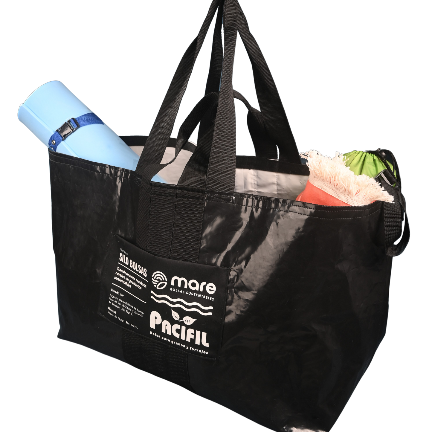 BOLSA a base de material plástico reciclado