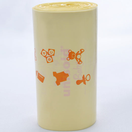 Rollo de bolsas de residuos para pañales de bebé