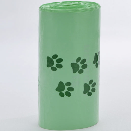 Rollo de bolsas para residuos de mascotas