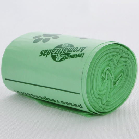 Rollo de bolsas para residuos de mascotas