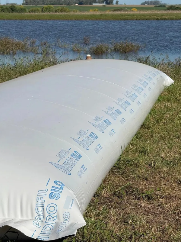 Tanque de Agua Reserva Flexible 20.000 L - Hidrosilo 500 mic blanco