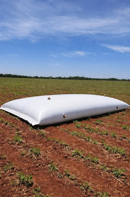 Tanque de Agua Reserva Flexible 20.000 L - Hidrosilo 500 mic blanco