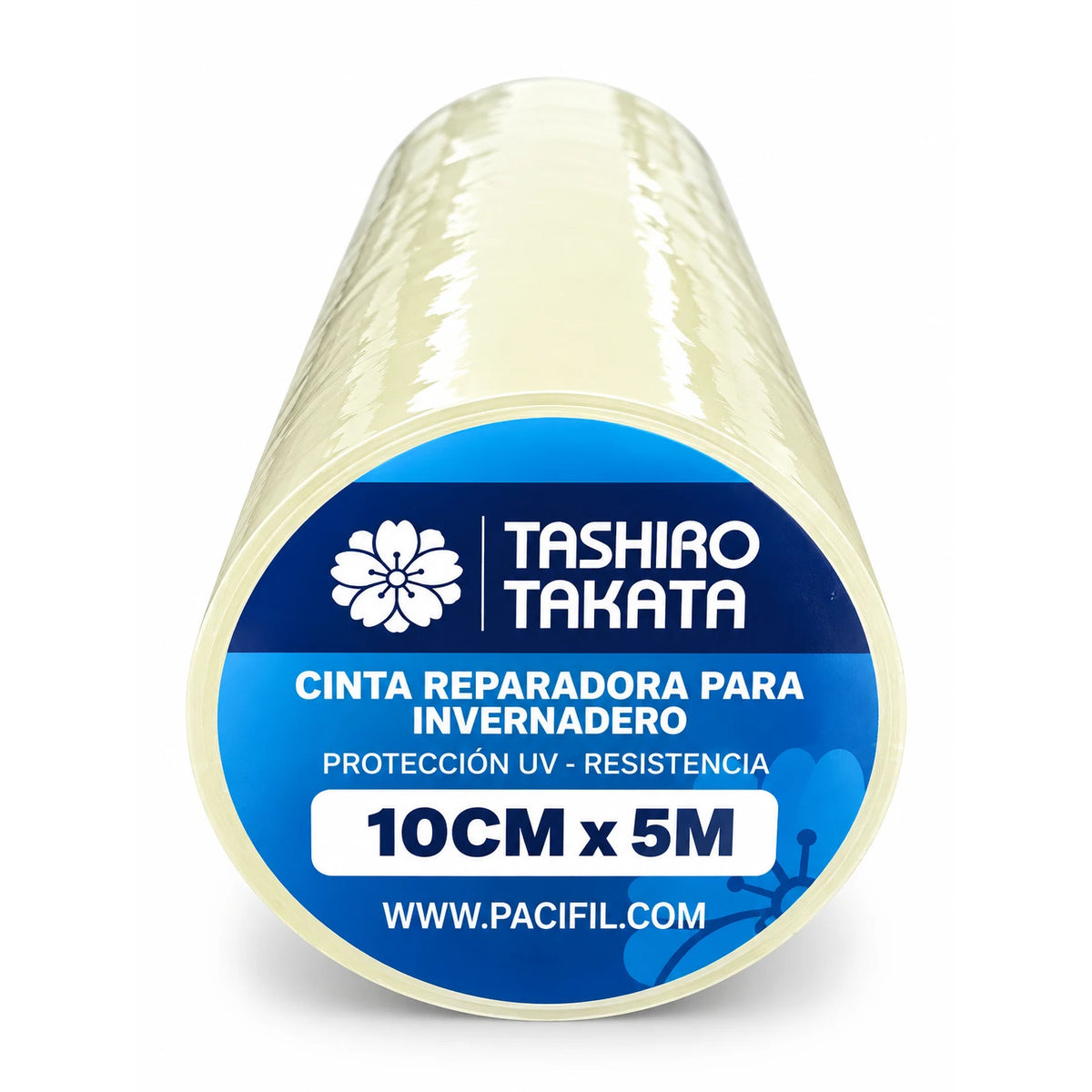 Cinta reparadora para invernadero transparente 10 cm x 5 m Tashiro y Takata