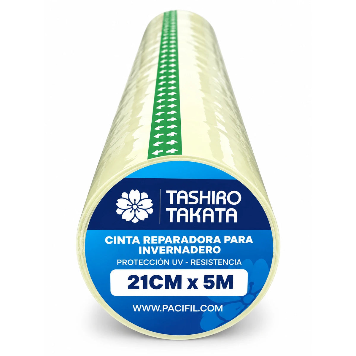 Cinta reparadora para invernadero transparente 21 cm x 5 m Tashiro y Takata