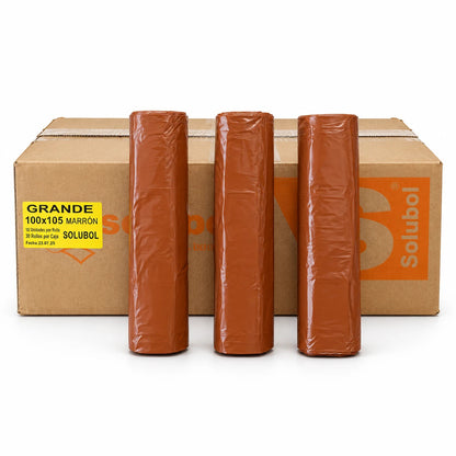 Bolsas para Residuos – Solubol Grande 100x105 · Caja 30 rollos x 10 bolsas