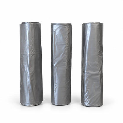 Bolsas para Residuos PLATA – Solubol Grande 100x105 · Caja 30 rollos x 10 bolsas