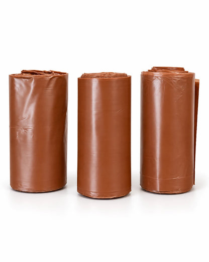 Bolsas para Residuos MARRÓN – Solubol Mediana 60x70 · Caja 45 rollos x 20 bolsas