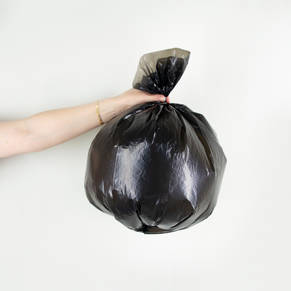 Bolsas para Residuos GRIS OSCURO – Punch Mediana 59x90 · Caja 24 rollos x 10 bolsas