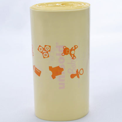 Rollo de bolsas de residuos para pañales de bebé