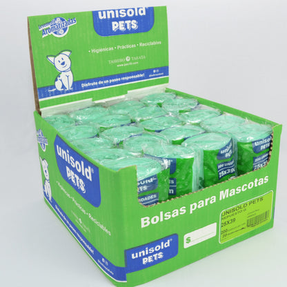 Rollo de bolsas para residuos de mascotas