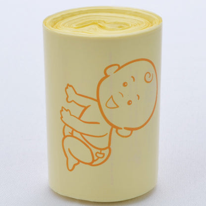 Rollo de bolsas de residuos para pañales de bebé