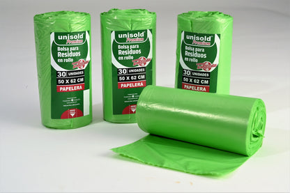 Bolsas de Basura para residuos en rollo